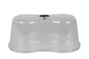 Artstone Claire Dome 19x8cm Transparant - afbeelding 1