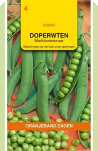 Doperwten Marktveroveraar, 100g Oranjeband - afbeelding 1