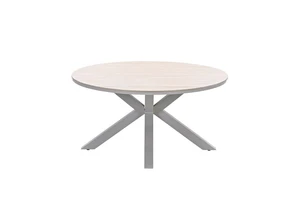 Edison tafel Ø148 cm taupe