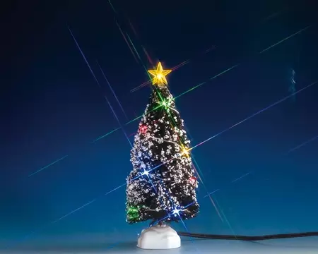 Evergreen Tree 12 Multi Light Lemax
