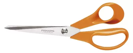 Fiskars Classic Universele Schaar Oranje - 21 cm