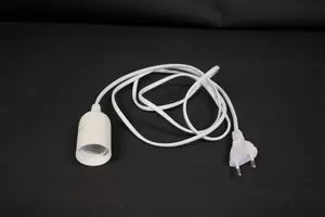 Fitting wit l2m kabel e27 ip20