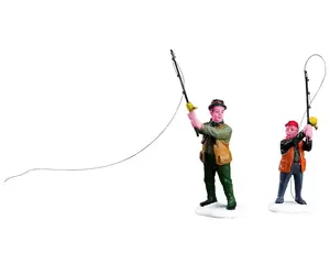Flyfishing Dad Lemax