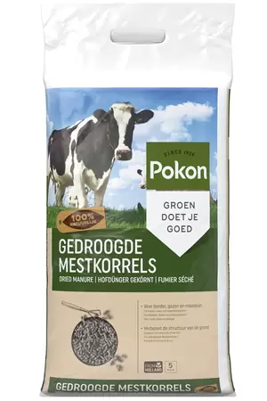 Gedroogde Mestkorrel 5kg Pokon