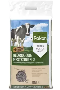 Gedroogde Mestkorrel 5kg Pokon