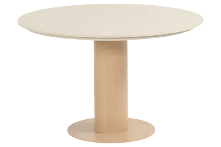 Girona Dining Table Ø 120cm cappuccino - afbeelding 1