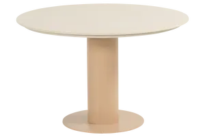 Girona Dining Table Ø 120cm cappuccino - afbeelding 1