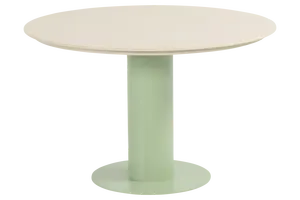 Girona Dining Table Ø 120cm soft green