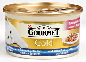 Gourmet Gold blik luxe zeevis 85gr