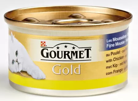 Gourmet Gold blik mous kip 85gr