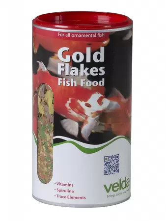 Velda Gold Flakes Fish Food 1250 ml