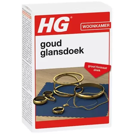 HG goud & juwelenglansdoek 1 stuk