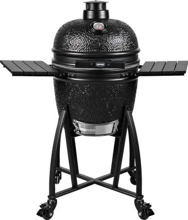 Grill Guru Prime Satin Black Medium - afbeelding 1