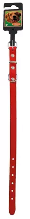Halsband 12mm/35cm rood
