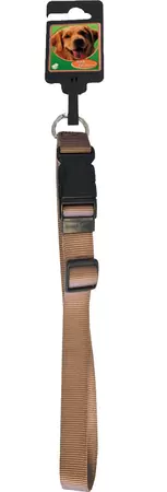 Halsband verstelbaar 10 mm, 20-35 cm bruin.