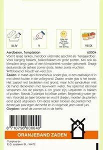 Hangaardbeien Temptation Oranjeband - afbeelding 2