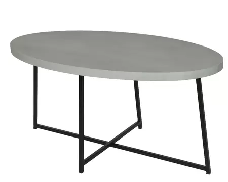Hollywood tafel l88b48h41cm grijs