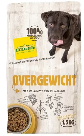 EcoStyle Hond overgewicht 1.5kg