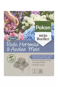 Hortensia, Rhododendron & Azalea, Mest 1kg Pokon