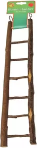 Houten ladder 7 traps naturel