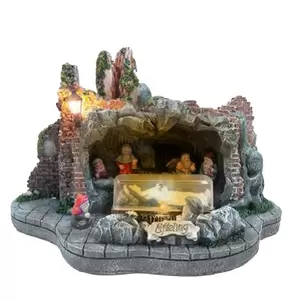 Huis van Sneeuwwitje werkt op batterijen
Luville Efteling