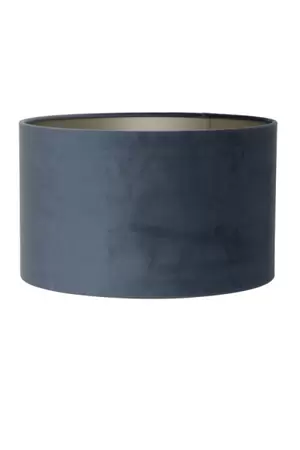 Kap cilinder 40-40-30 cm VELOURS dusty blue