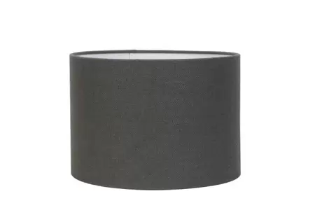 Kap cilinder 30-30-21 cm LIVIGNO donker grijs