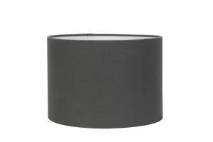 Kap cilinder 30-30-21 cm LIVIGNO donker grijs