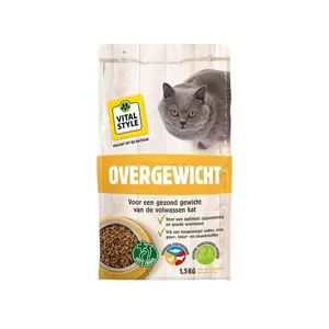 Kat overgewicht 4kg