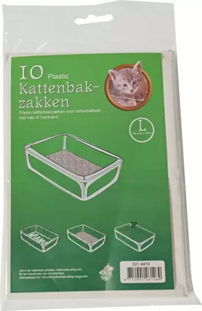 Kattenbakzakken groot