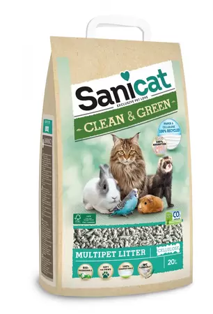 Sanicat Clean & Green Papierkorrel 20L