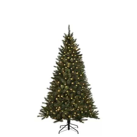 Kunstkerstboom Toronto verlicht 155cm groen 150 Led Black Box