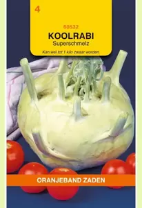 Koolrabi Superschmelz Oranjeband - afbeelding 1