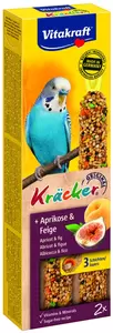 Kracker abrikoos parkiet 2in1