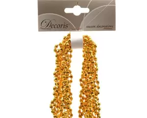 Kralenketting  diamant Oker goud Oker goud