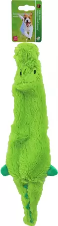 Krokodil plat groen l35cm