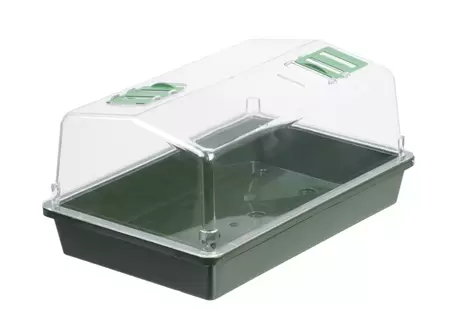 Kweekkas met ventilatie H18x37,5x24cm - afbeelding 1