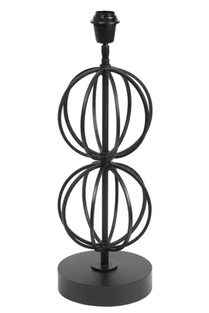 Lampvoet LOBOS Ø19,5×51 cm mat zwart