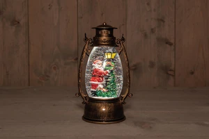 LANTAARN KERSTMAN 14,5X24CM