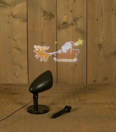 Led buitenprojector rijdende slee