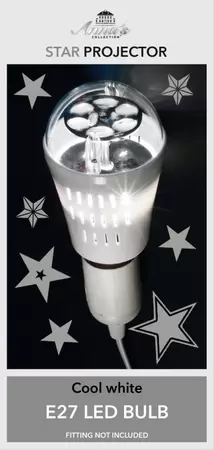 Lamp Led sjablonen sterren e27