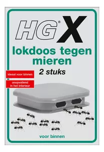 Lokdoos tegen mieren 2stk.