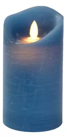 Magic Flame LED kaars 79x152mm jeans timer