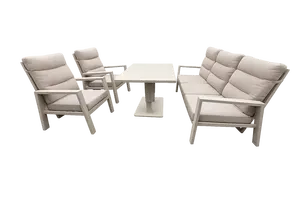 Marcia loungeset 4-delig Beige