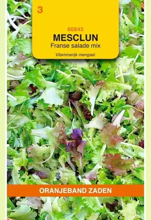 Mesclun Franse Salade Mix Oranjeband - afbeelding 1