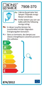 Monza 230V wandarmatuur downspot 13.5cm, GU10 max 1x 35W - afbeelding 2