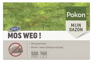 Mos Weg! 150 m2  5250gr Pokon