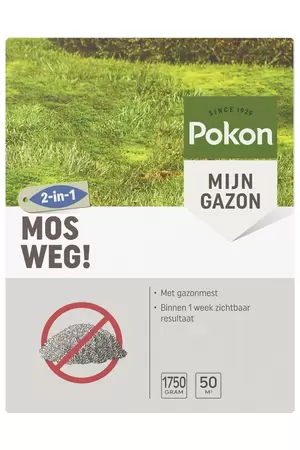 Mos Weg! 50 m2 1750gr Pokon