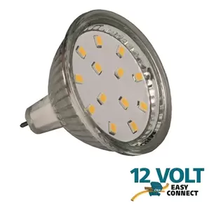 MR16 60 SMDLED Softtonewit reflector lampje 3W