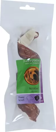 Natuurlijke snack Wokkel+eend 16cm